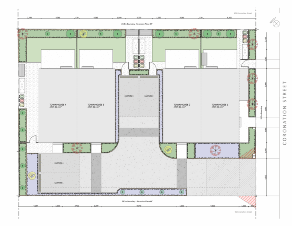 Coronation Street Site Pln